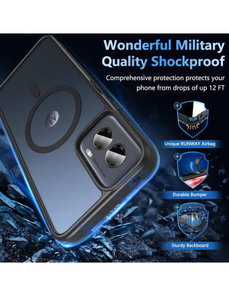 Funda BESINPO para Moto G Power 5G 2024 - Protección Completa