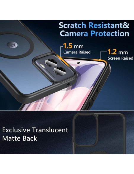 Funda BESINPO para Moto G Power 5G 2024 - Protección Completa