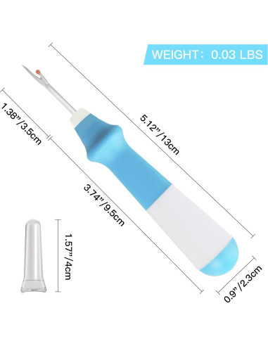 Desgarrador de Costuras Lhedon 3 Piezas Ergonómico 13 cm