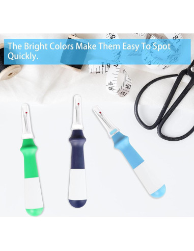 Desgarrador de Costuras Lhedon 3 Piezas Ergonómico 13 cm