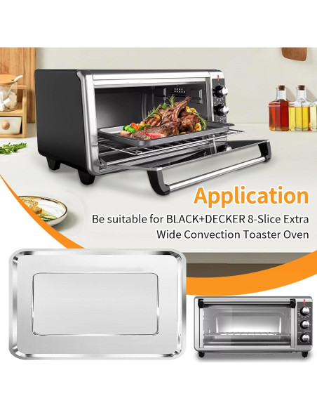 Bandeja de Reemplazo para Horno Tostador BLACK DECKER 37.1x22.4 cm