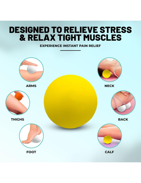 Bolas de Lacrosse Luxury Mask - Terapia Muscular y Juguete para Perros