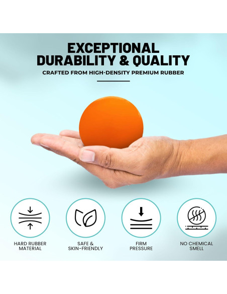 Bolas de Lacrosse Luxury Mask - Terapia Muscular y Juguete para Perros