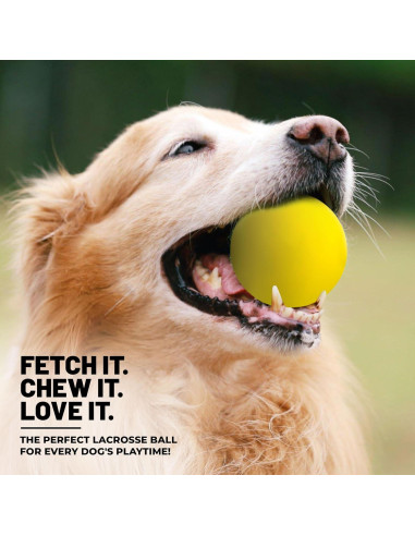 Bolas de Lacrosse Luxury Mask - Terapia Muscular y Juguete para Perros