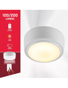 Luz de Techo LED Energizer 200 Lúmenes Control Remoto 2