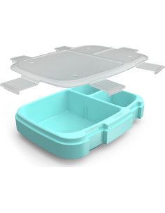 Bandeja de Comidas Bentgo Fresh Aqua - 4 Compartimentos, Libre de BPA 2