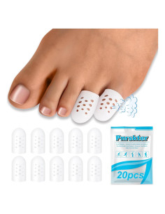 Protector de Dedo Meñique Pnrskter 20 Piezas Gel Transpirable