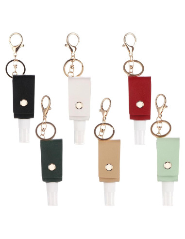 Botella de Spray de Alcohol WUMUZAI 30 ml Mini 6 Colores