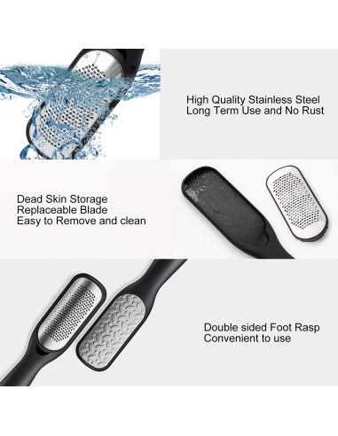 Kit de Pedicura Aimiduo - Removedor de Callos y Lima Inoxidable