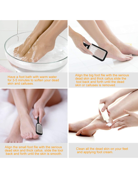 Kit de Pedicura Aimiduo - Removedor de Callos y Lima Inoxidable