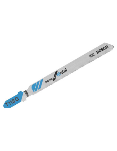Cuchillas de Sierra de Calar Bosch T118G para Metal 9.21 cm 36 TPI