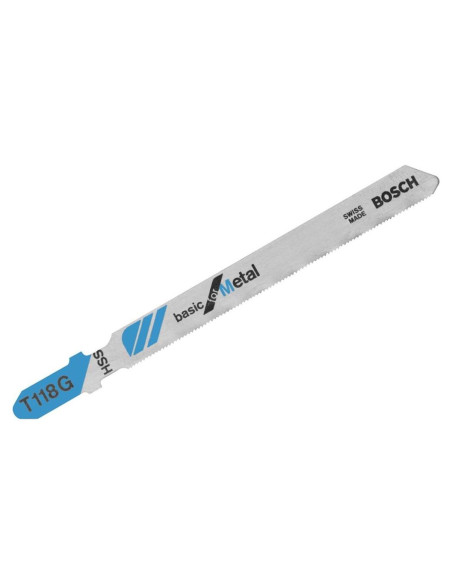 Cuchillas de Sierra de Calar Bosch T118G para Metal 9.21 cm 36 TPI