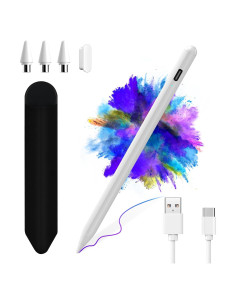 Lápiz Stylus Blanco BQSS para Tablets y Smartphones Android/iOS