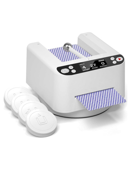 Máquina Automática de Reparto de Cartas Ht Viik MAX II - 8 Jugadores, Blanco Máquina Automática de Reparto de Cartas Ht Viik MAX II - 8 Jugadores, Blanco