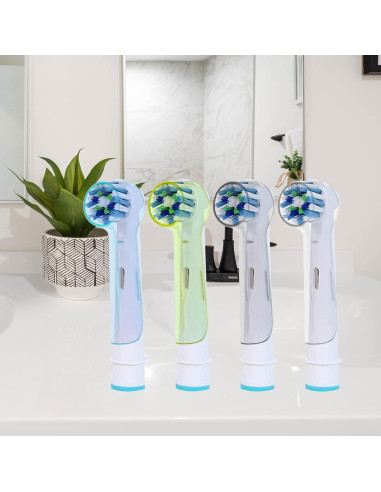 2 Cubiertas de Cabeza de Cepillo de Dientes CREHODEC Azul