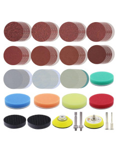 Kit de Lijado 133pcs 2" Discos Grano 60-7000 CKFCXC