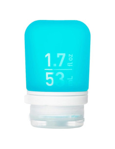 Botella de Viaje Silicona Reutilizable humangear GoToob+ 53ml Aqua