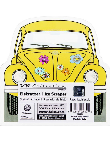 Raspador de Hielo VW Beetle BRISA - Policarbonato Amarillo