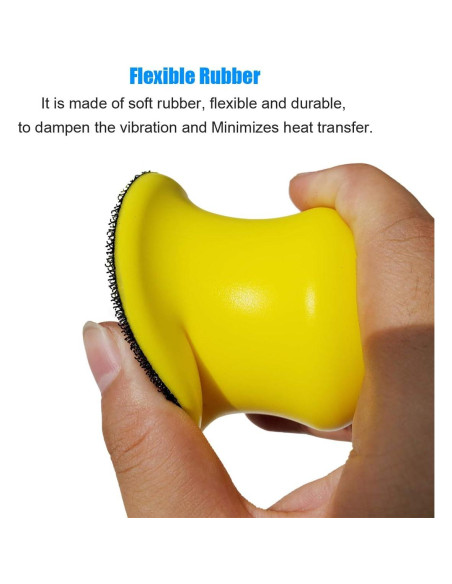 Paquete de 2 bloques de lijado redondos 7.6 cm Tockrop-81 Paquete de 2 bloques de lijado redondos 7.6 cm Tockrop-81