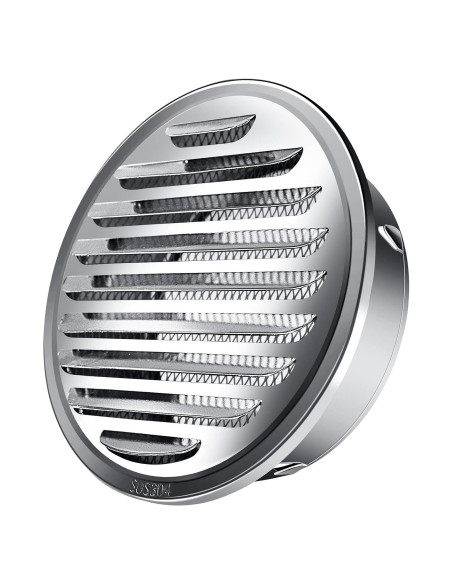 Rejilla de Ventilación de Aire 80mm Allvent Acero Inoxidable