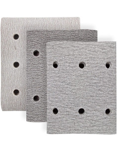 Juego de Papel de Lija Multi-Grano Makita 30 Piezas 11.4x14cm 2