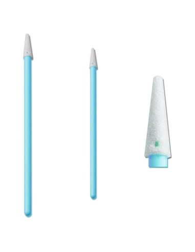 Bastones de limpieza CK-FS750 de espuma sin pelusa - 100 unidades