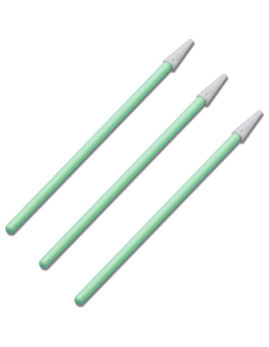 Bastones de limpieza CK-FS750 de espuma sin pelusa - 100 unidades