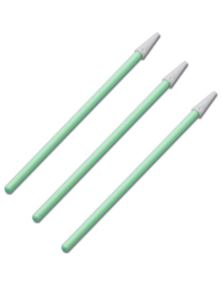Bastones de limpieza CK-FS750 de espuma sin pelusa - 100 unidades
