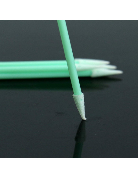 Bastones de limpieza CK-FS750 de espuma sin pelusa - 100 unidades