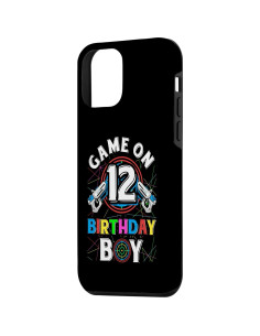 Funda Protectora para iPhone 12 Mini - Laser Tag Cumpleaños 12 Años 2