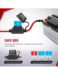 Kit de Cableado Nilight para Luces LED 12V 180W con Interruptor 2