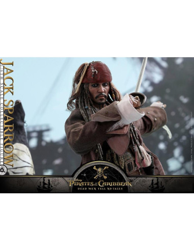 Figura de acción Hot Toys Capitán Jack Sparrow 38cm DX15