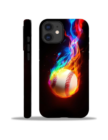 Funda protectora para iPhone 11 ilikediy Baseball Sport