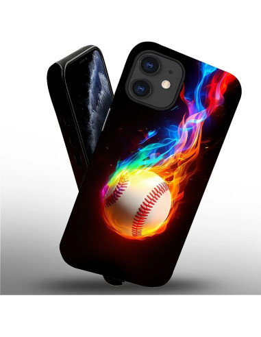Funda protectora para iPhone 11 ilikediy Baseball Sport