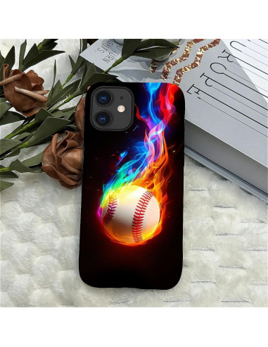 Funda protectora para iPhone 11 ilikediy Baseball Sport