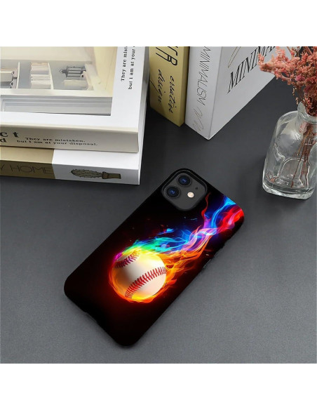 Funda protectora para iPhone 11 ilikediy Baseball Sport Funda protectora para iPhone 11 ilikediy Baseball Sport