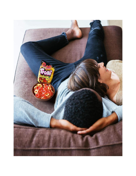 Anillos de gomita ácida Trolli Peachie O's 180g x8