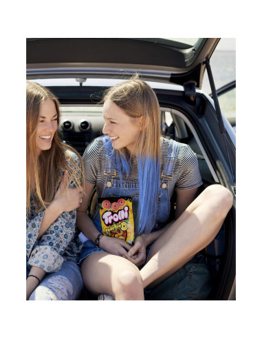 Anillos de gomita ácida Trolli Peachie O's 180g x8