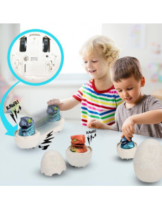 Set de 4 Coches de Huevos de Pascua Dinosaurio ArtCreativity 2