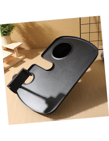 Soporte de Micrófono ERINGOGO con Bandeja Negra 31x20cm