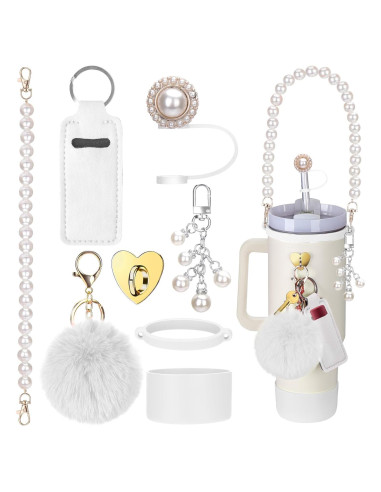 Accesorios para Taza Stanley Mity Rain 8PCS Perla 30oz 40oz