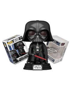 Funko Pop! Darth Vader con Sable de Luz y Protector ToyBop