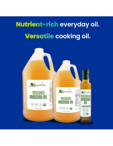 Aceite de Aguacate Orgánico Kevala 1.8L Prensado en Frío