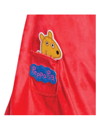 Disfraz Peppa Pig Deluxe Niñas con Sombrero Talla 2T
