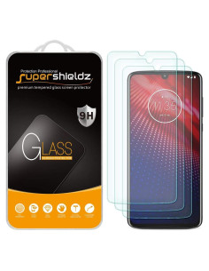 Protector de Pantalla Vidrio Templado Supershieldz para Moto Z4 - 3 Unidades
