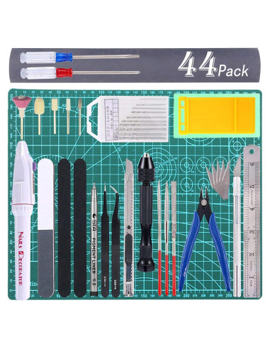 Kit de Herramientas para Modelos Gundam Qovydx 44 Piezas