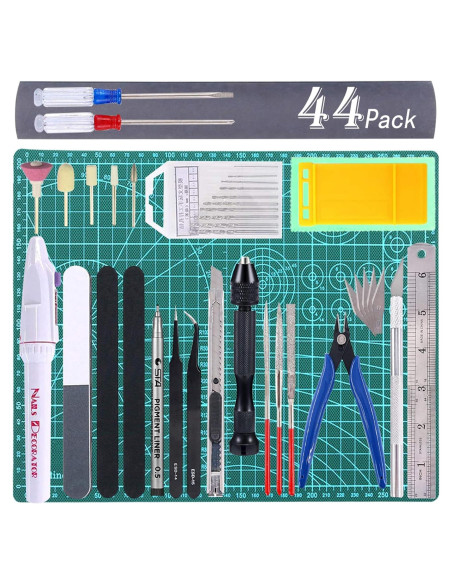 Kit de Herramientas para Modelos Gundam Qovydx 44 Piezas