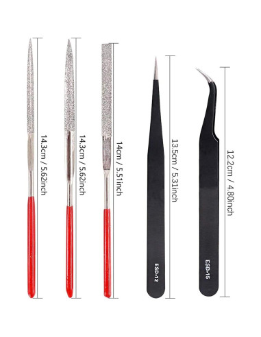 Kit de Herramientas para Modelos Gundam Qovydx 44 Piezas