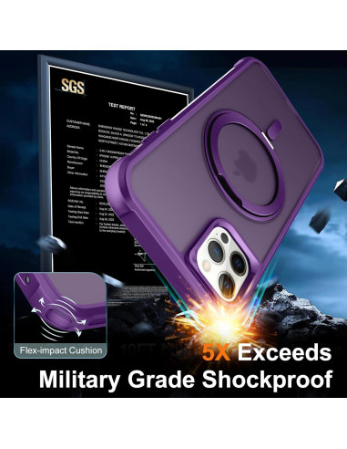 Anillo Giratorio Magnético 360 para Funda iPhone 12 Pro - ZHOGTNEG