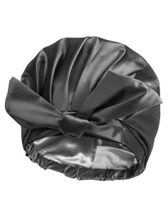 Gorro de Ducha Reutilizable Grande Quanchen Negro Ajustable